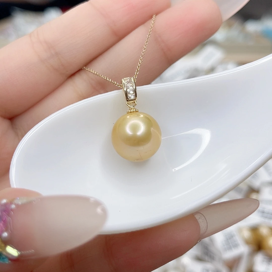 淡水珍珠合金吊坠(赠链)