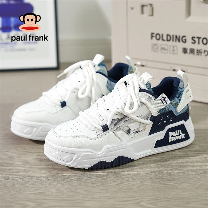 大嘴猴男鞋板鞋2025春季新款运动鞋休闲百搭国风厚底小众潮鞋学生