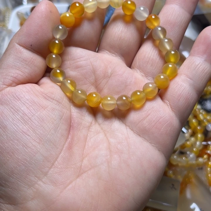 玛瑙/玉髓颈饰未镶嵌仙****が0014