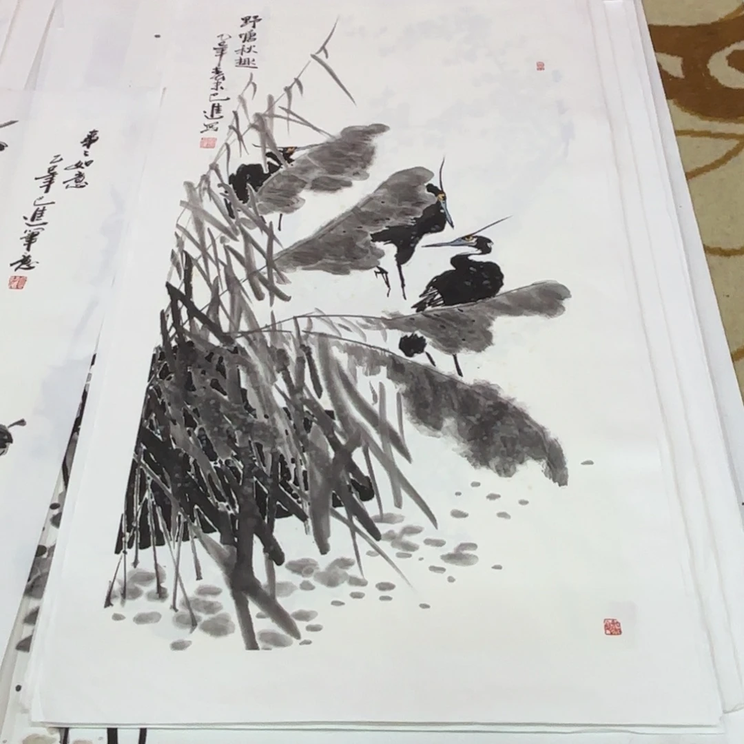 国画国画老师作品刘