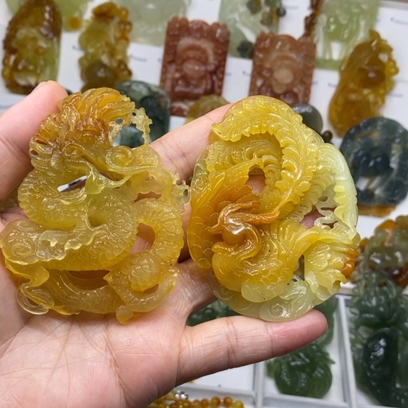 【闪购商品】蛇纹石玉未镶嵌颈饰用***9