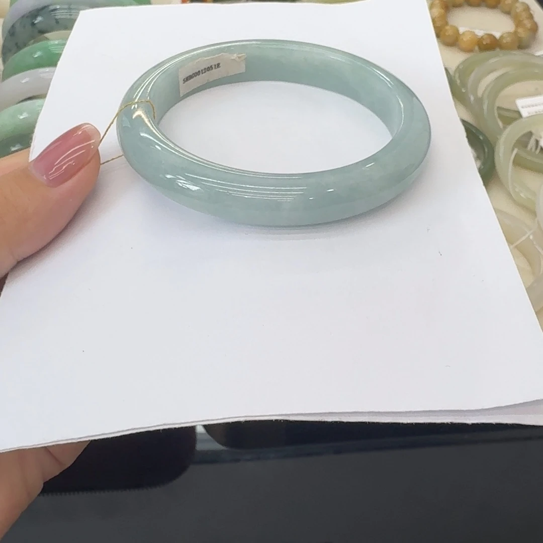 翡翠未镶嵌手镯（序号19）点菜看细节
