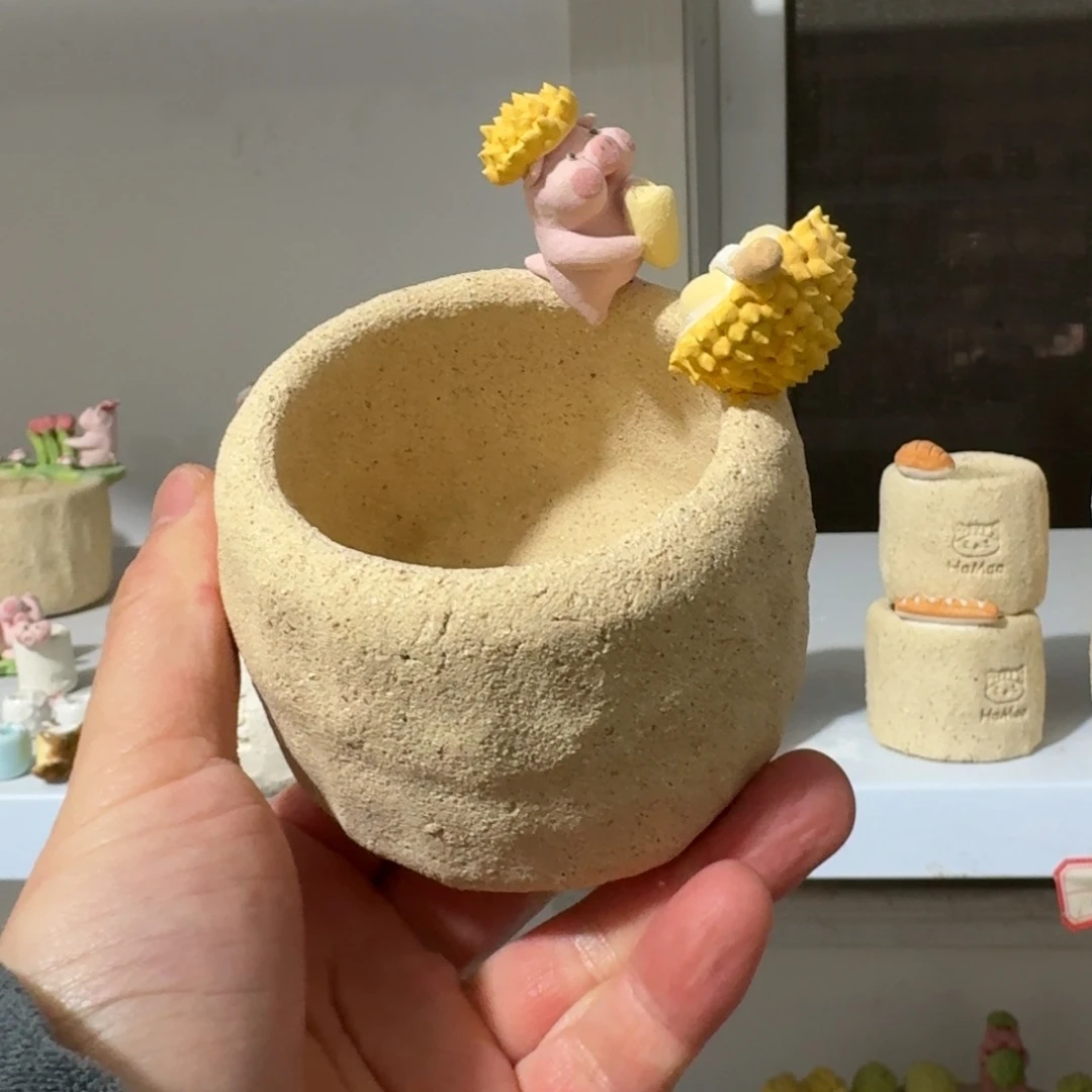 厂家直销手工花盆摆件