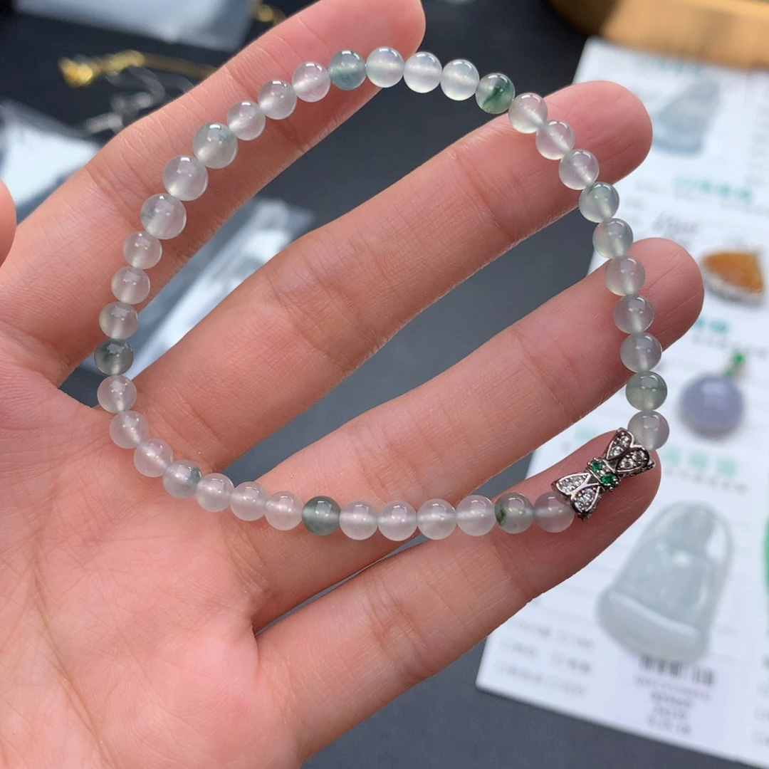 未镶嵌手链翡翠翡翠手串