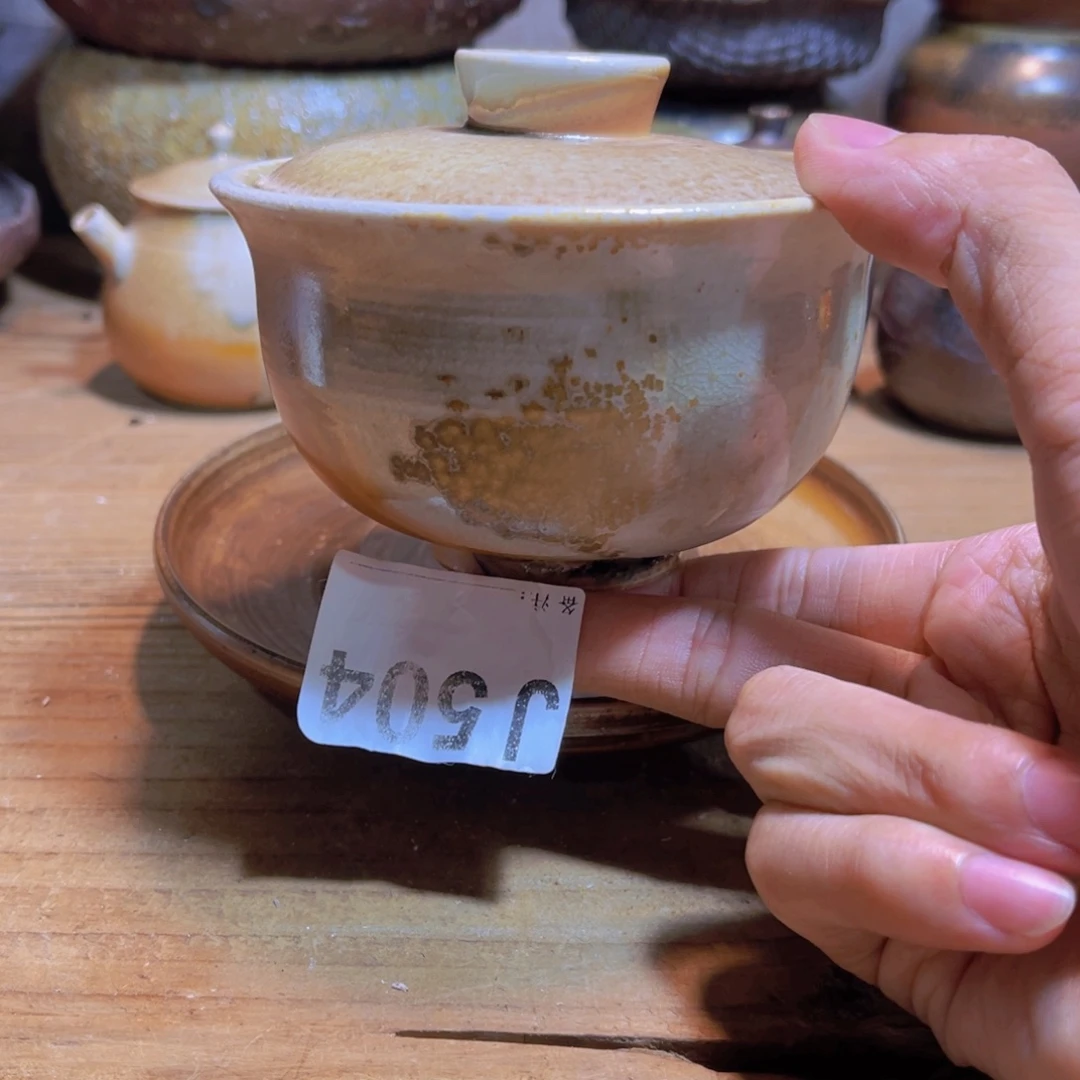 纯手工制作工艺（柴烧）裸烧纯手工制作柴烧504