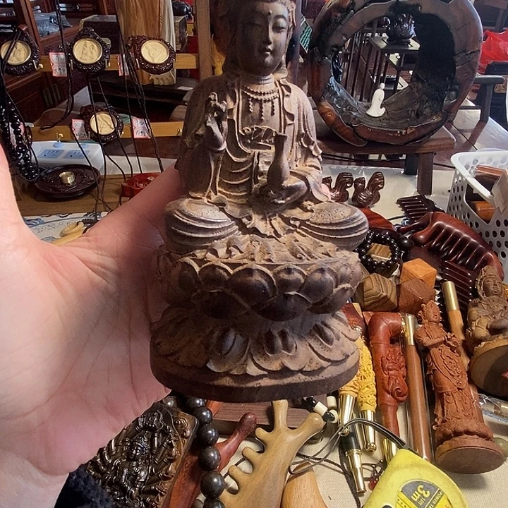 黑酸枝木类黑檀观音