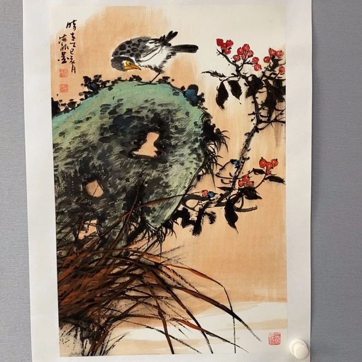 国画亲笔手绘原创