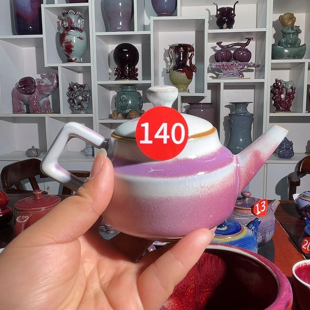 钧瓷钧瓷钧瓷茶壶钧窑