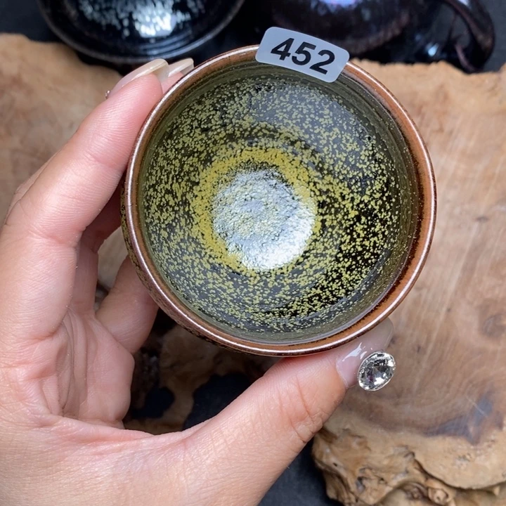 茶盏建窑建盏主人杯452