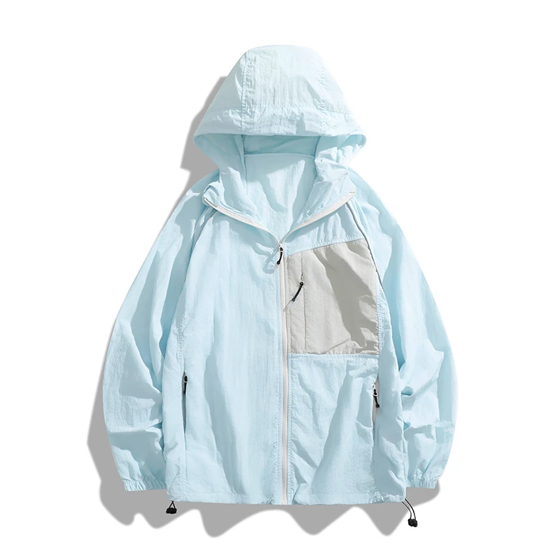 “冰川呼吸孔” UPF50+夏季原纱薄款透气宽松男女同款原纱防晒衣