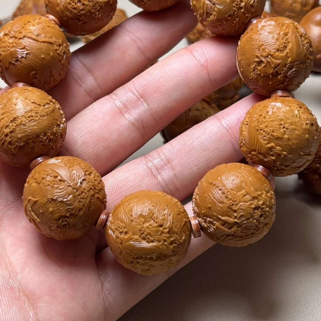 执***炮橄榄核手串橄榄核
