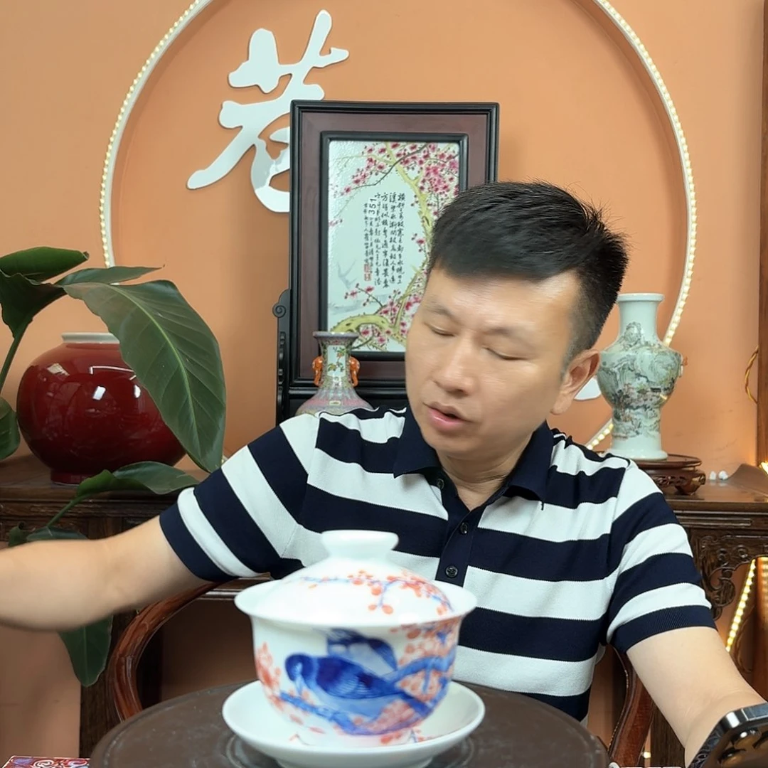 景德镇陶瓷手工盖碗