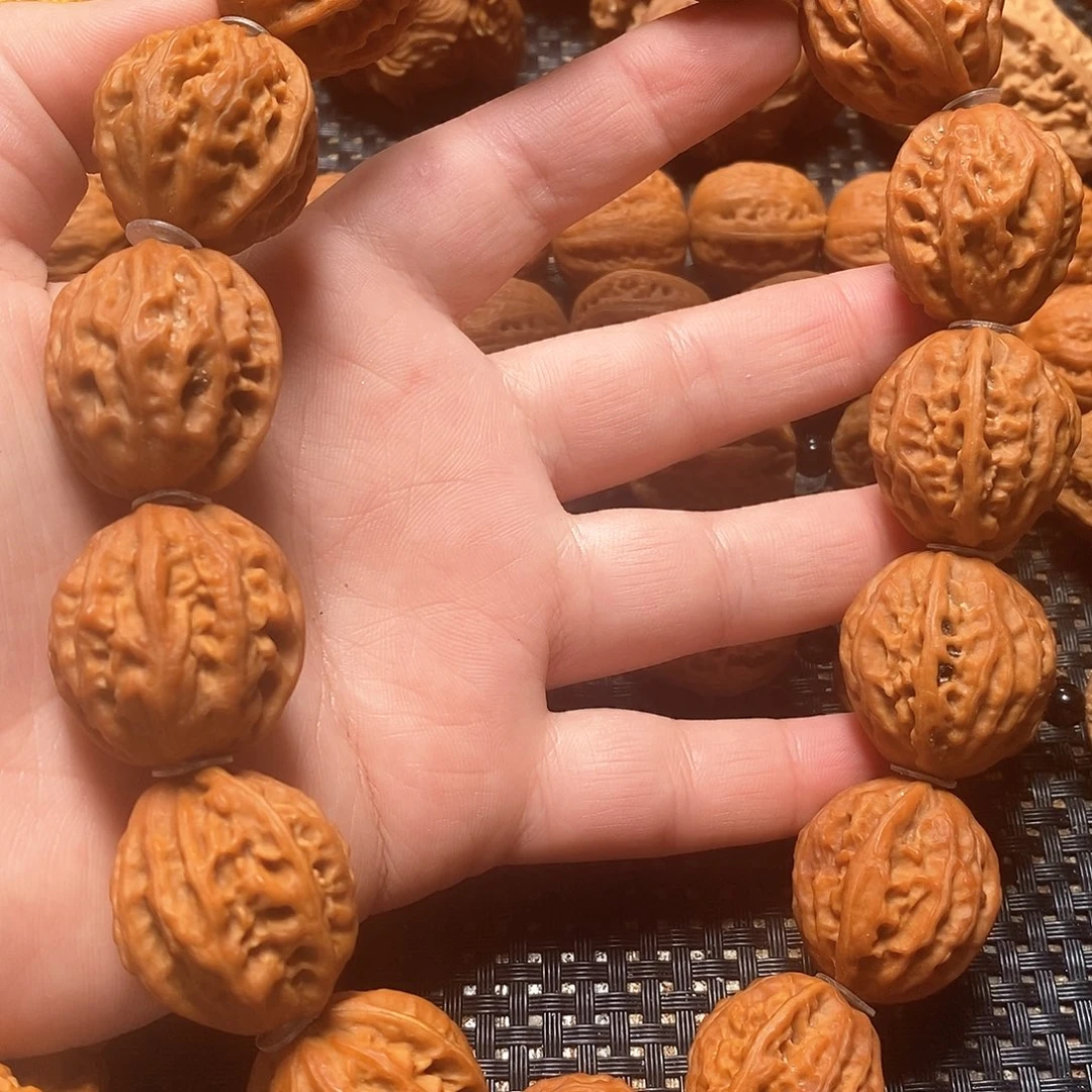 文玩核桃手串粗筋手持