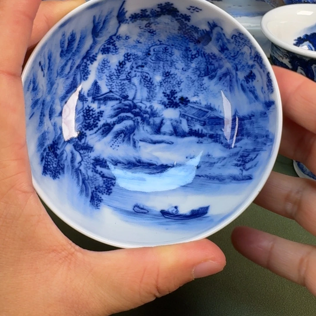 陶景德镇纯手绘茶具圆圆234