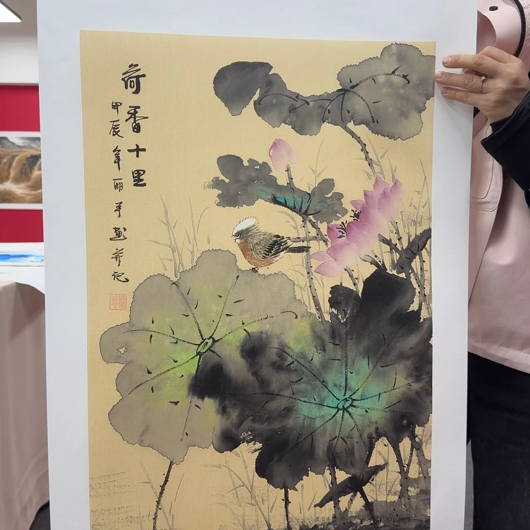 国画国画作品纯手绘