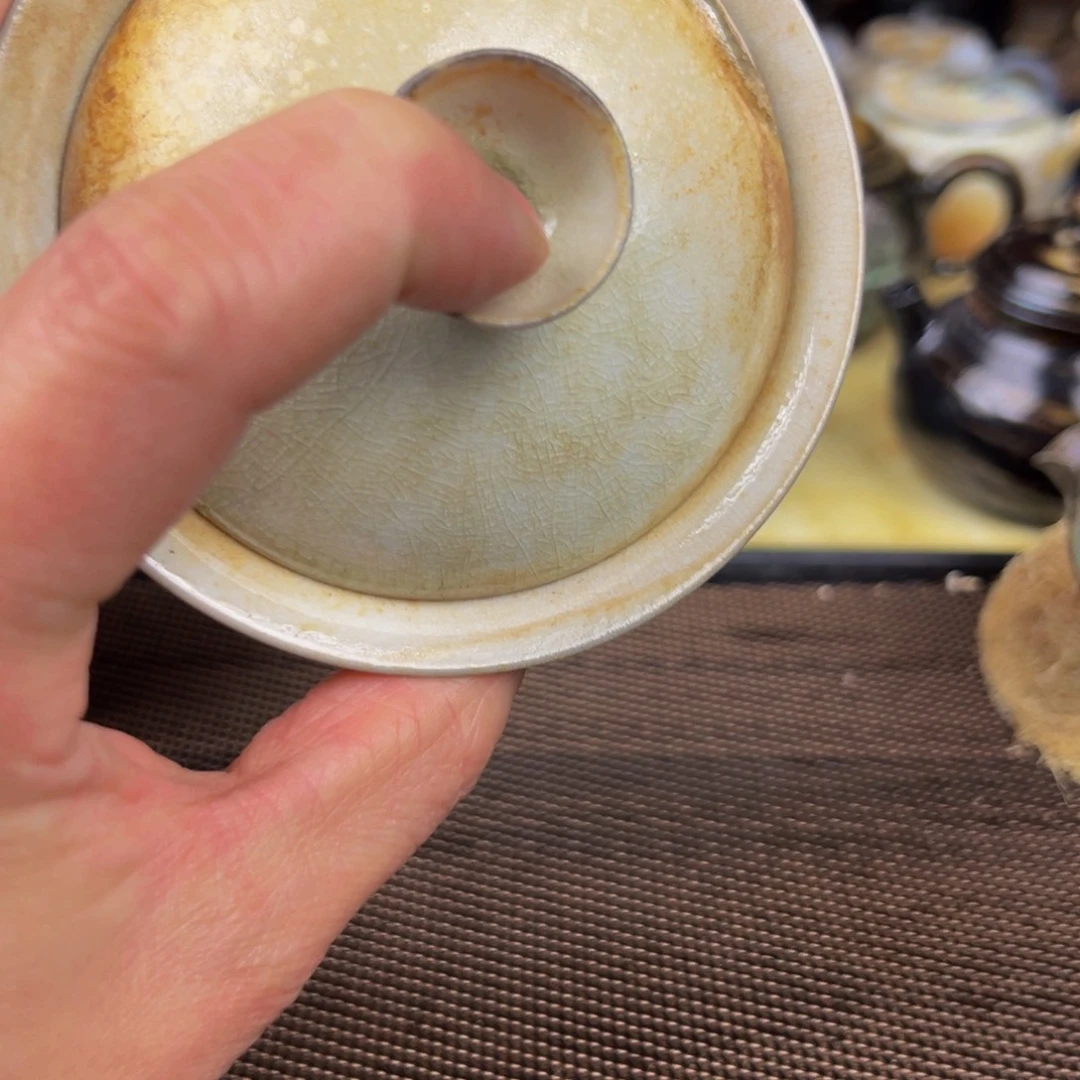 龙***女乘风茶器——盖碗460微瑕