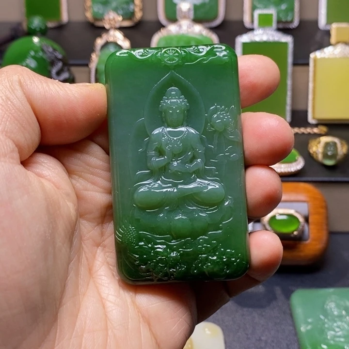 吊坠(不含链)未镶嵌和田玉一***刘