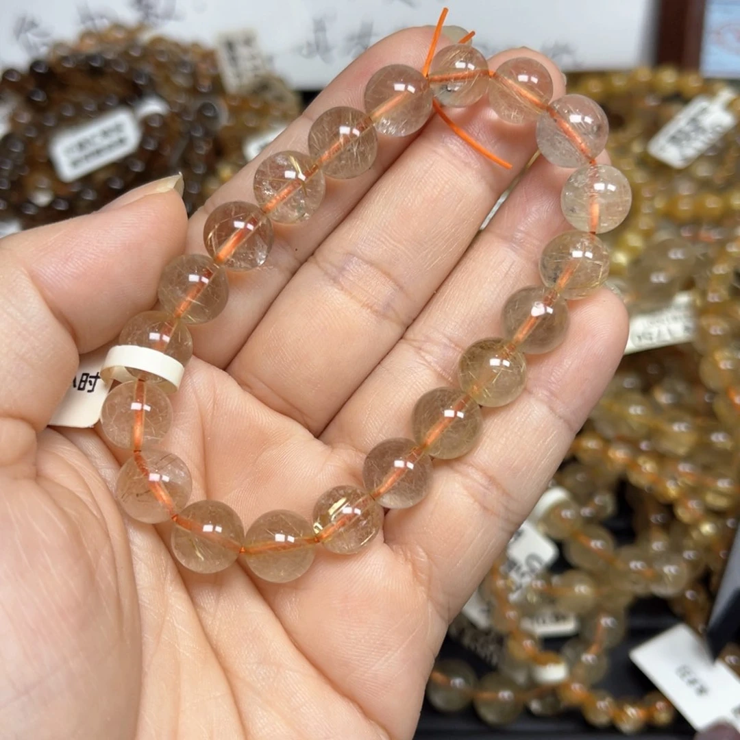 未镶嵌手链发晶金发晶9