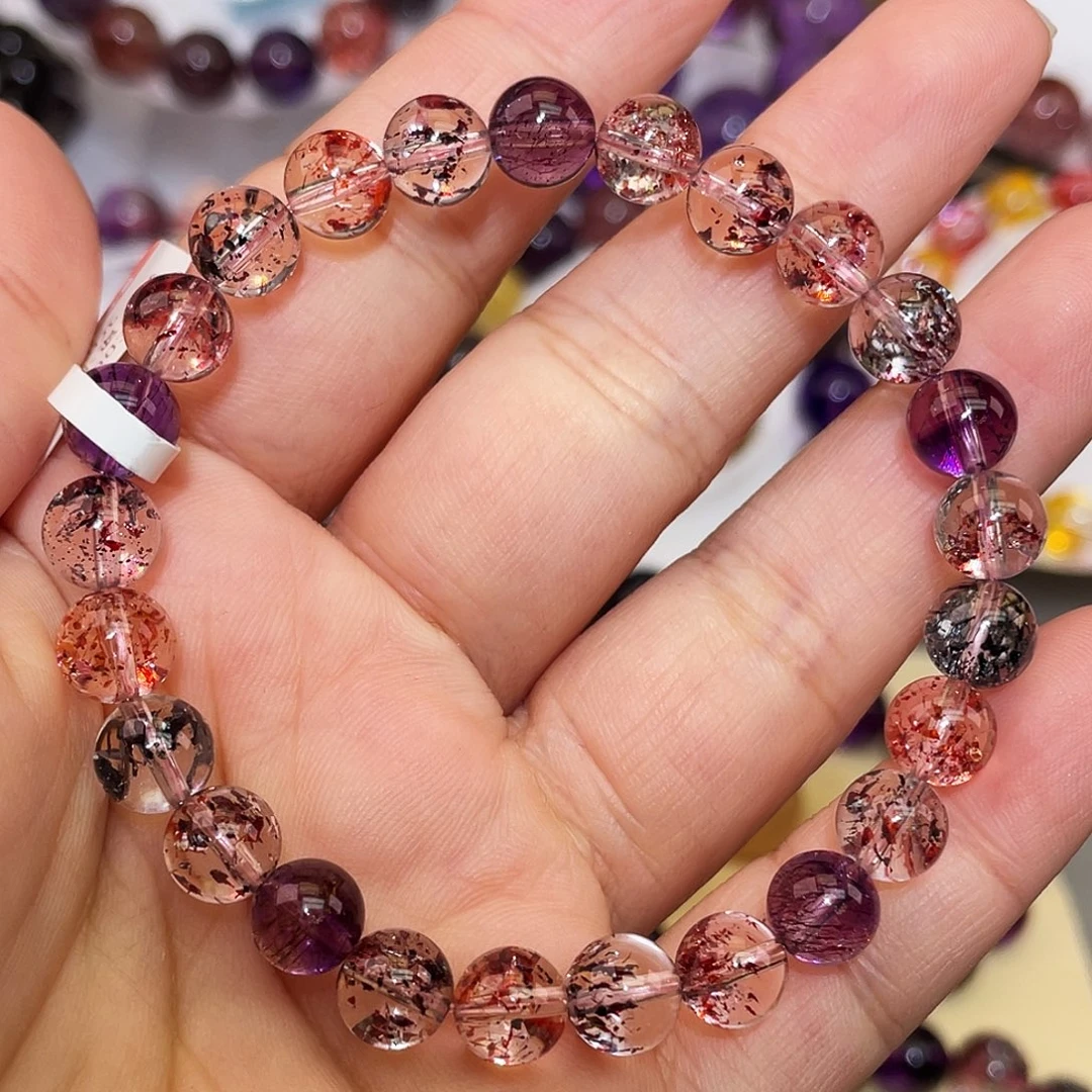 未镶嵌手链水晶彩霉7.7