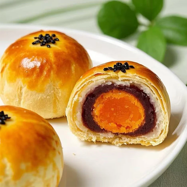 四两坨三馅蛋黄酥40g*8枚云南特产月饼盒装中秋送礼休闲食品