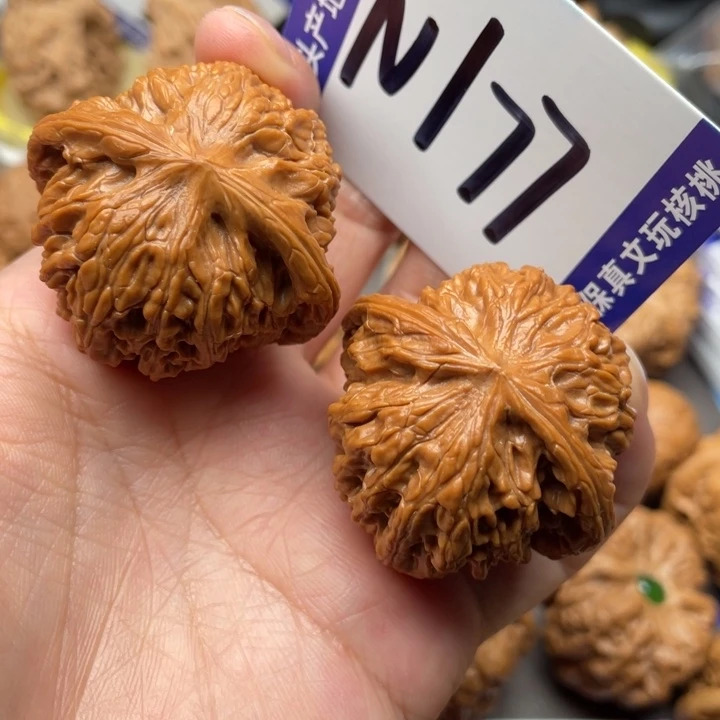 知***错文玩核桃把件磨盘40尺