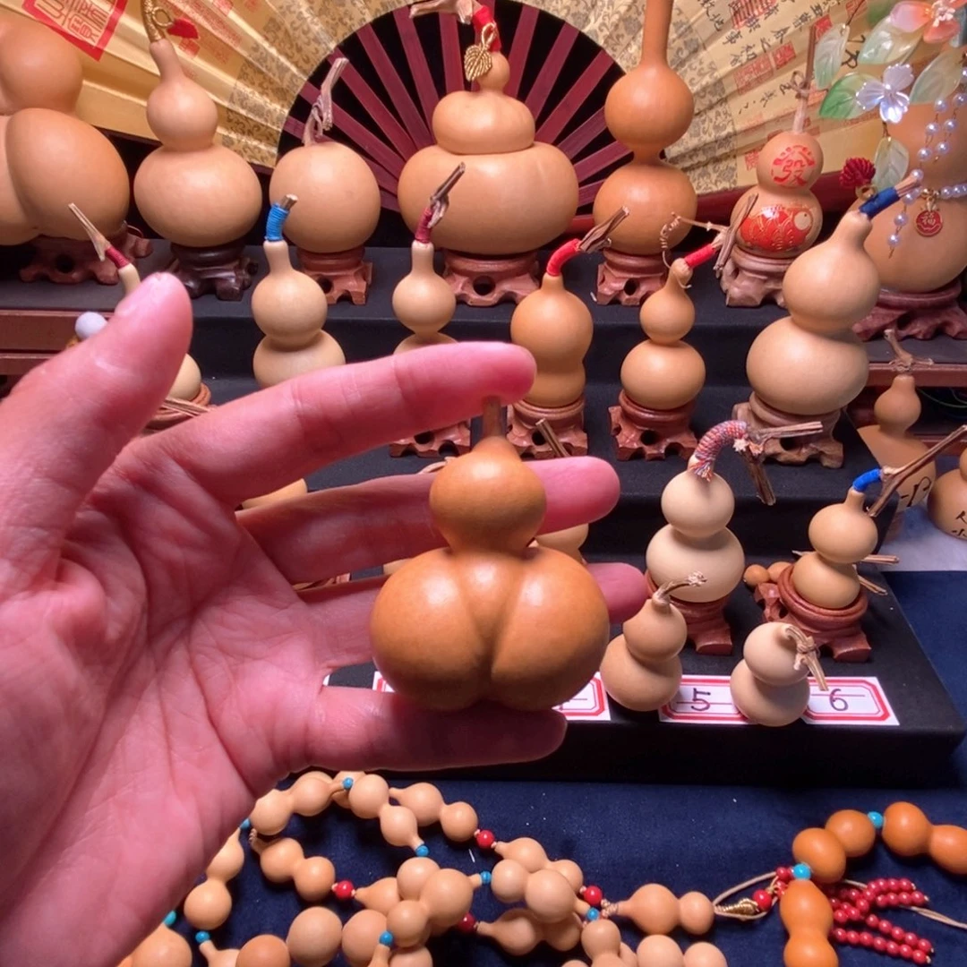 牛***狗手把件盘玩小葫芦