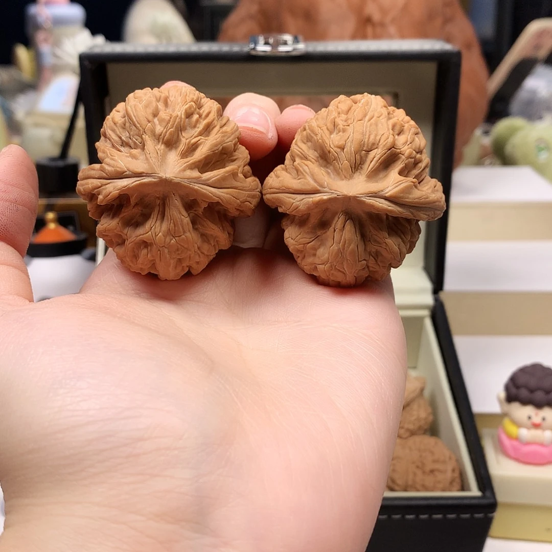 桃核吊坠44尺红锦鲤