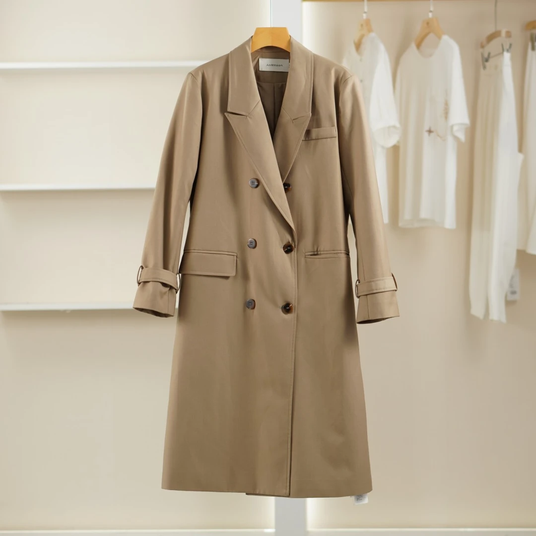 麦迪尚品 40503222 （瑕疵）秋冬厚款气质长款西装品牌撤柜女装时尚