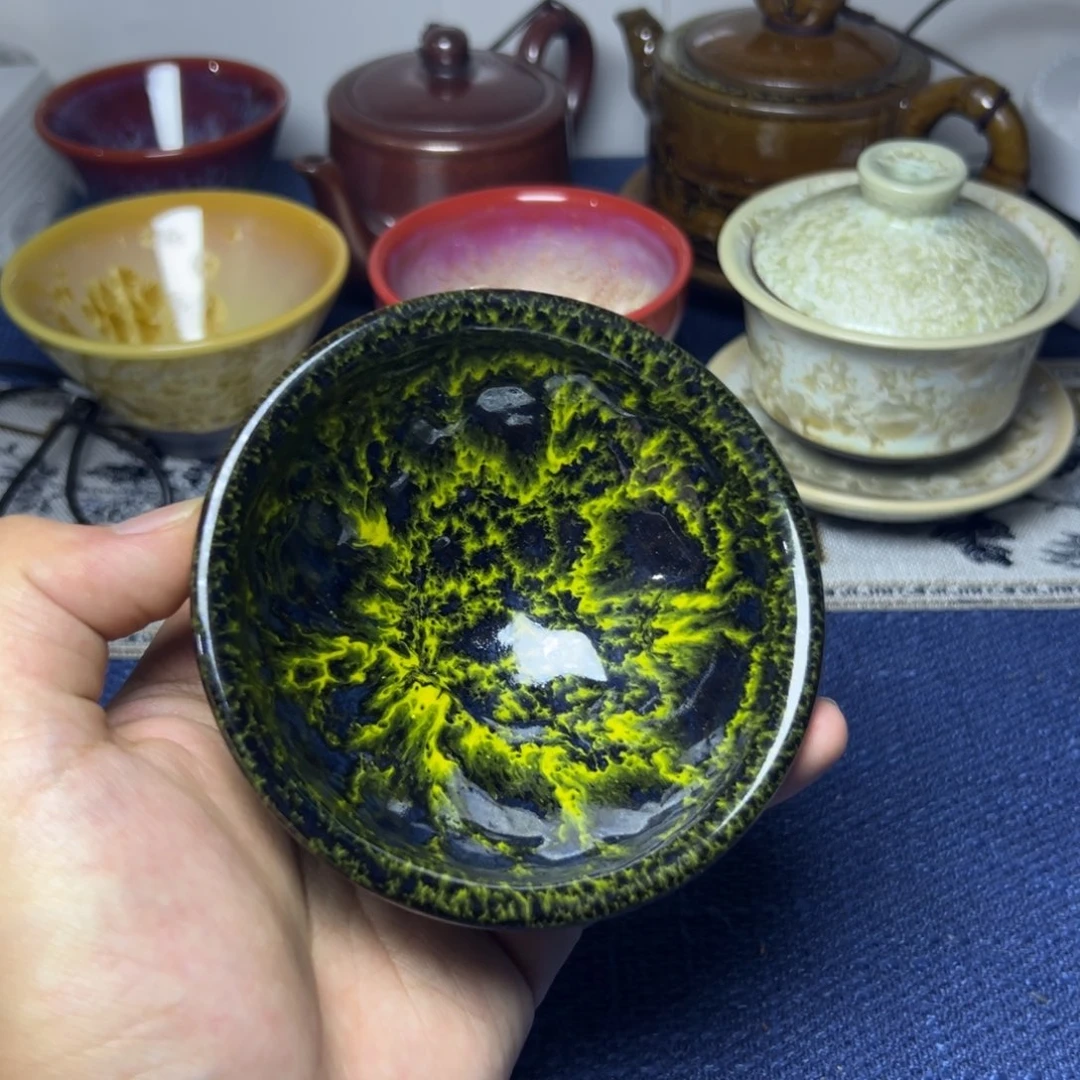 建阳建盏喝茶主人杯