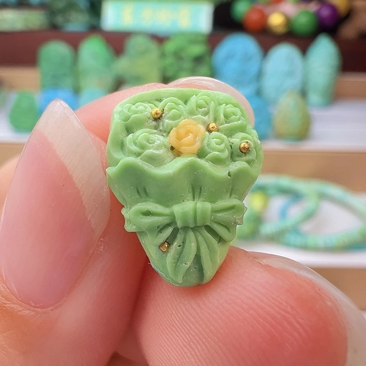 未镶嵌绿松石项链