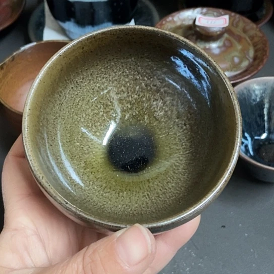茶盏紫**巅206 建阳建窑建盏磨底