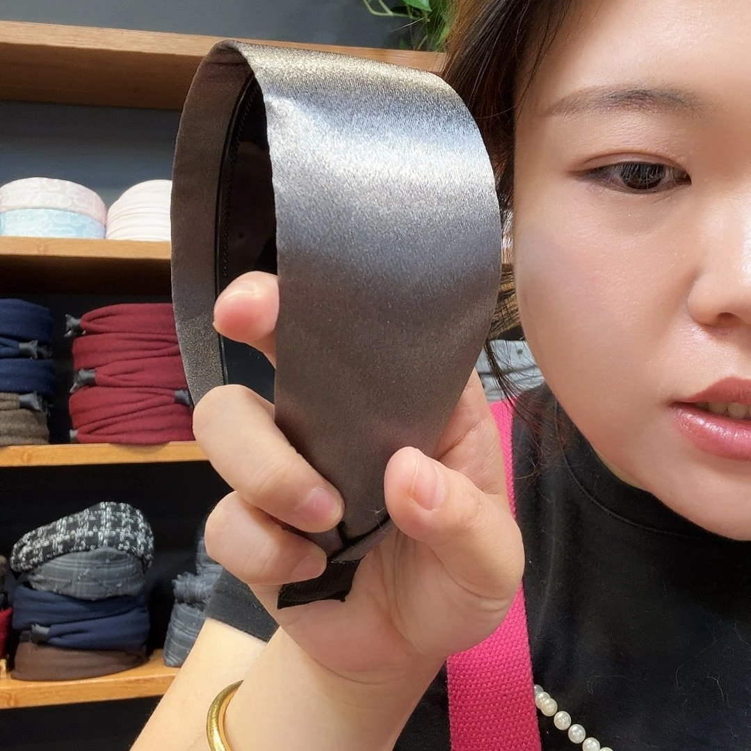 非金属无灰色发箍