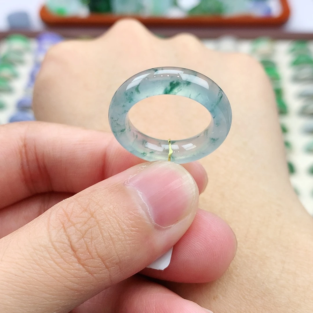 未镶嵌戒指翡翠11-12号