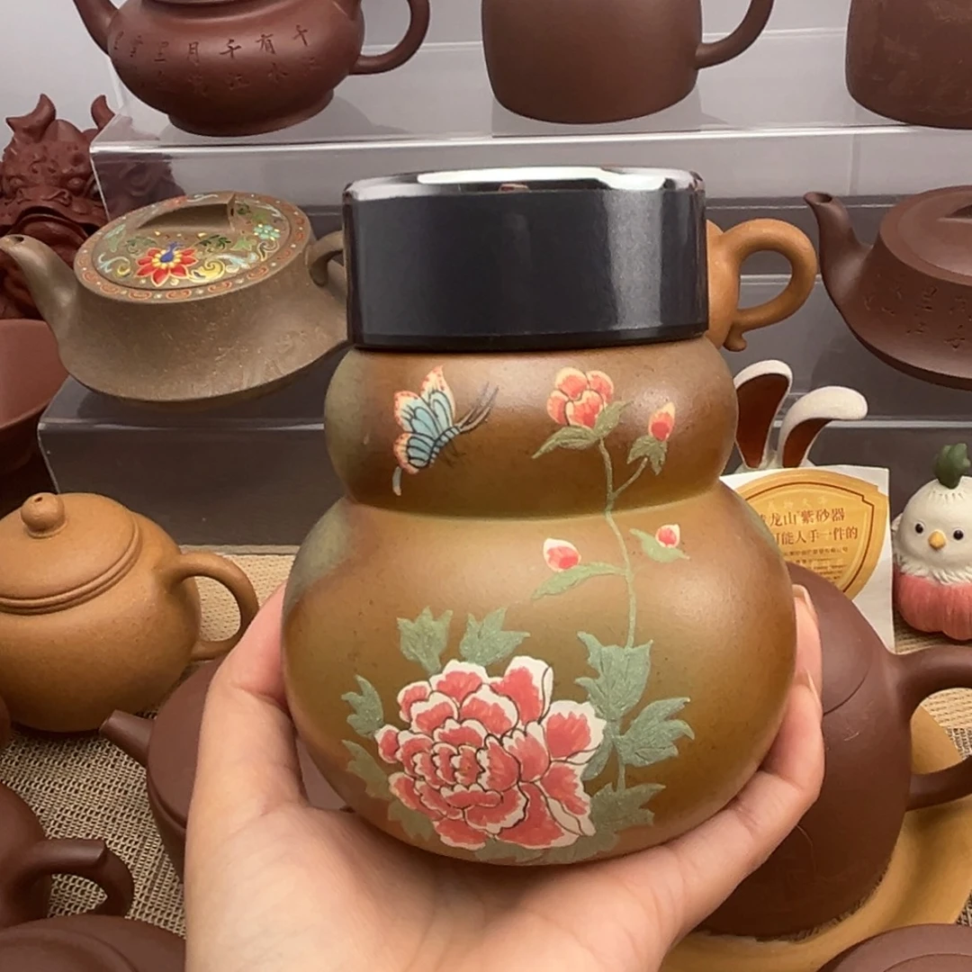 紫砂茶壶紫砂葫芦保温杯