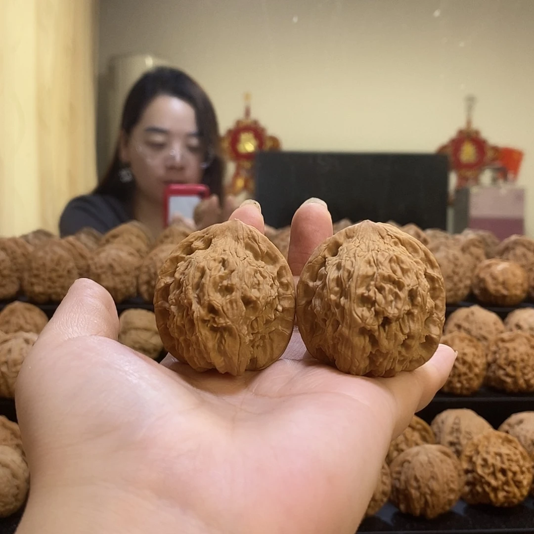 把件文玩核桃39红狮子
