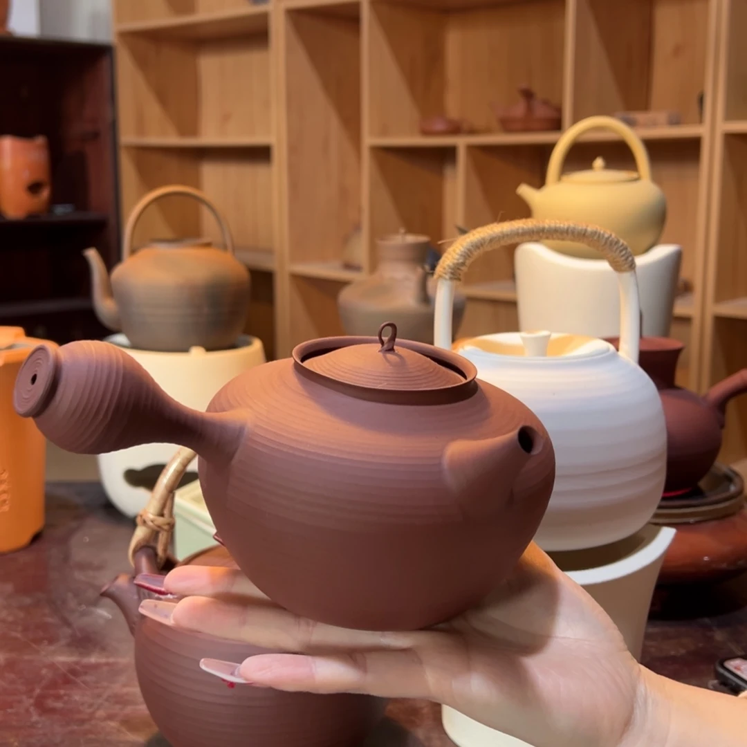 陶微瑕紫泥清风左手壶550cc
