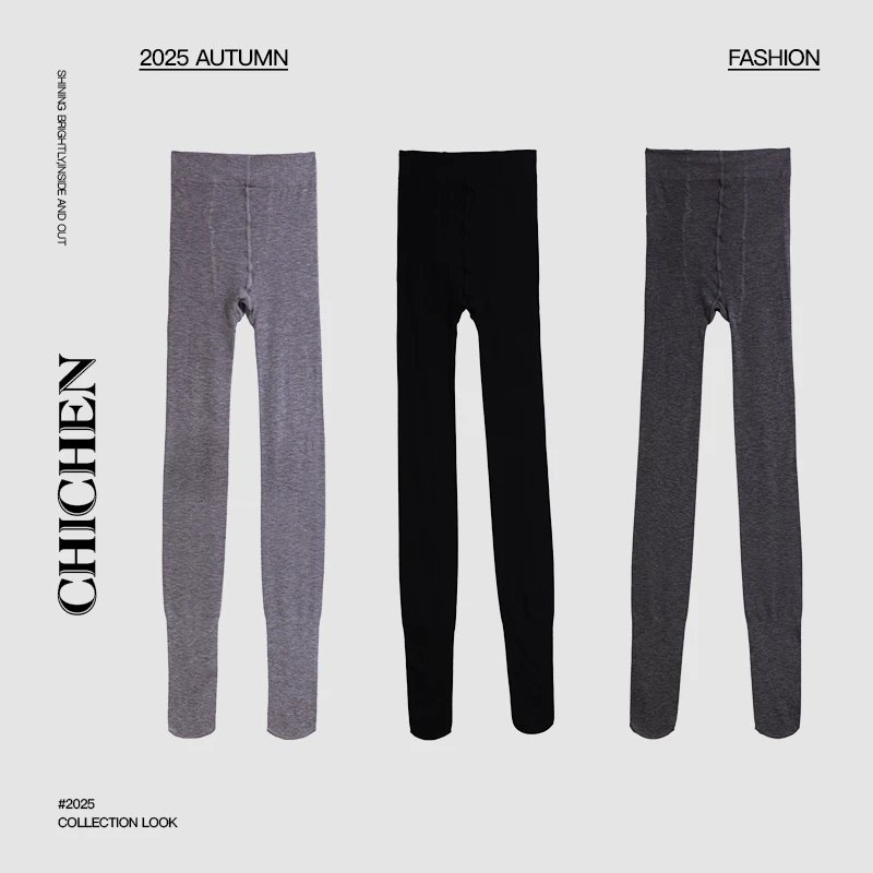CHICHEN-缪系打底袜-微透感连裤袜