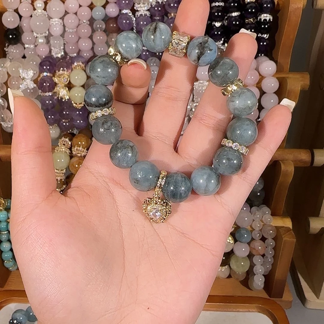烟晶手链未镶嵌哈哈