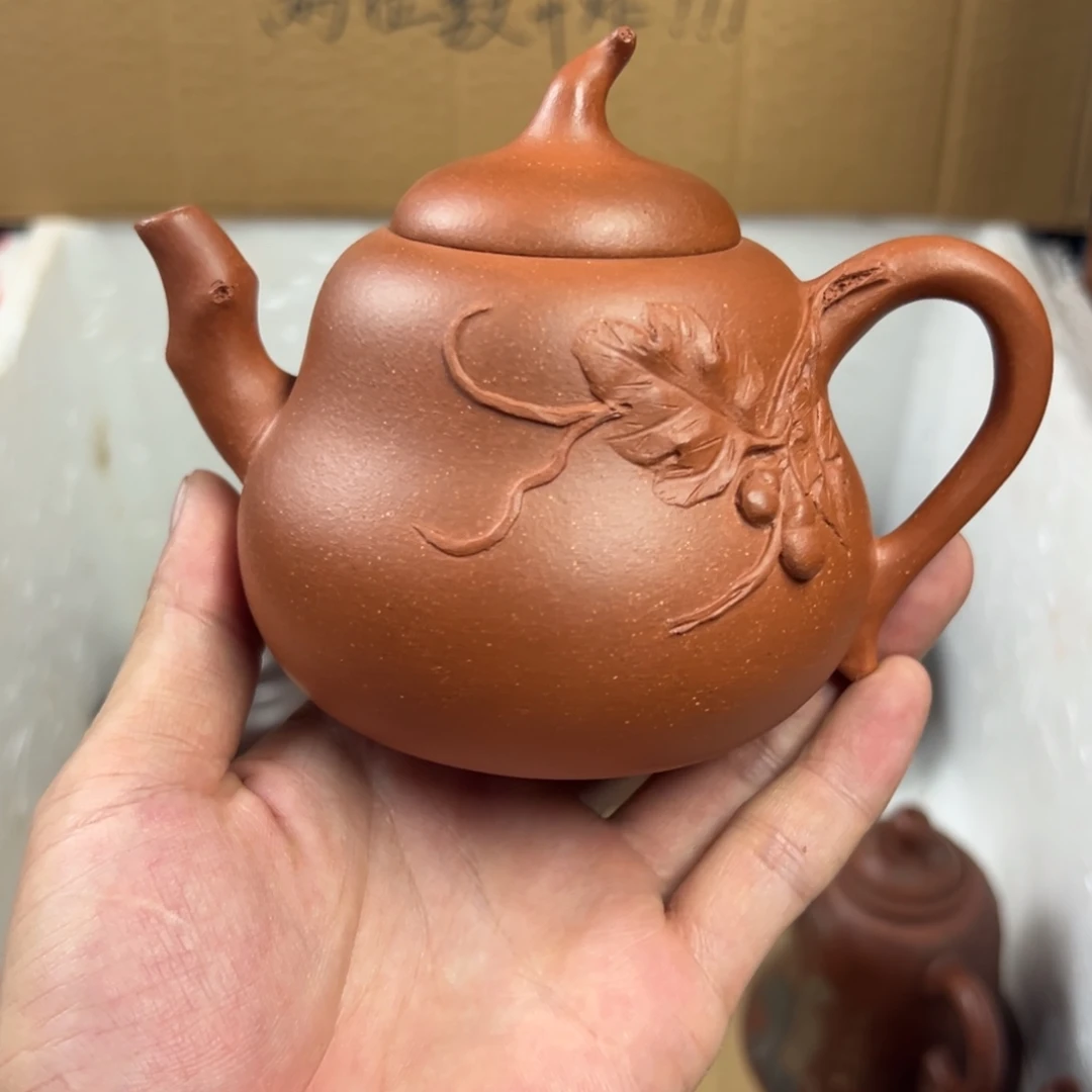 紫砂茶壶300毫升容量