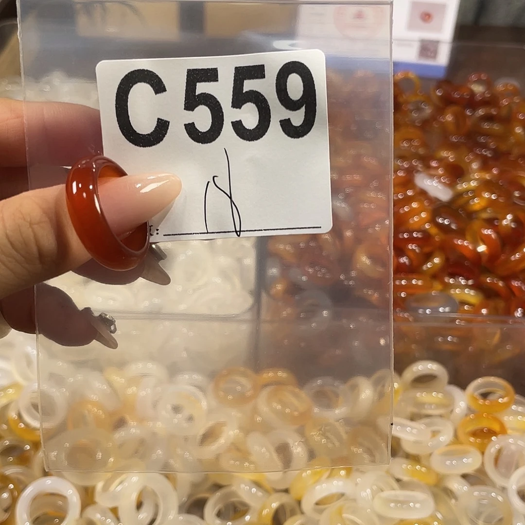 未镶嵌戒指玛瑙/玉髓559