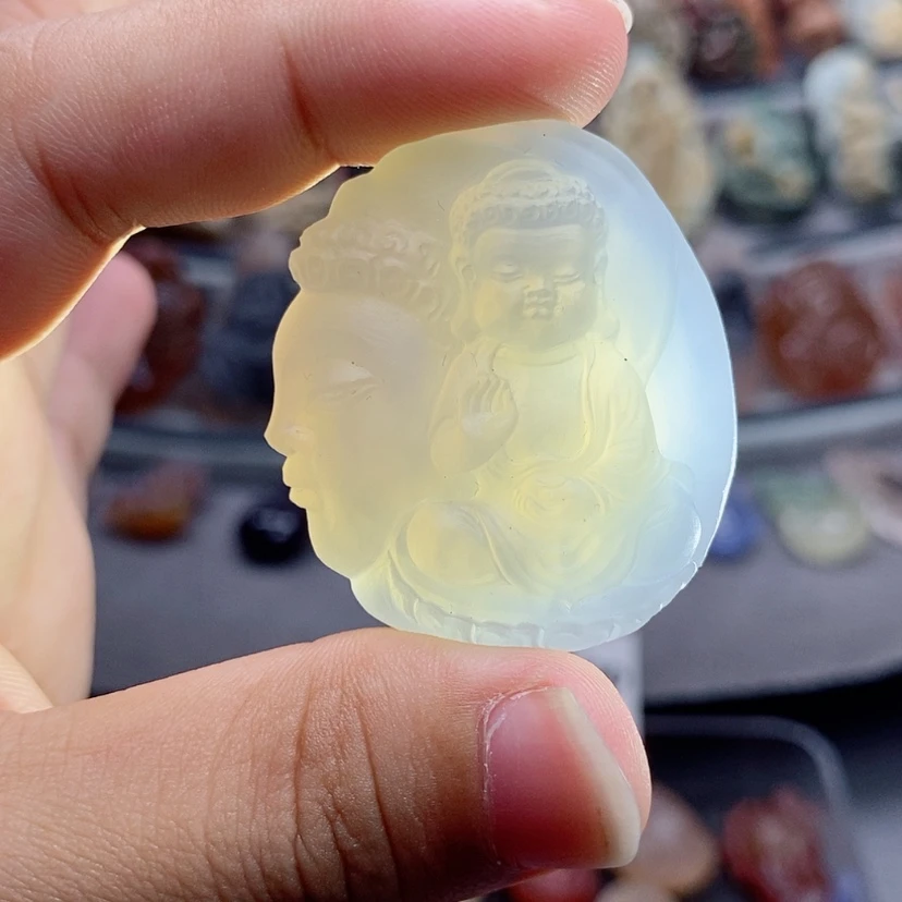 【闪购商品】未镶嵌吊坠定制玛瑙