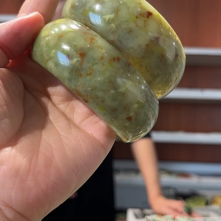 岫玉未镶嵌毛衣链