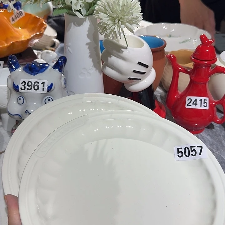 瓷片微瑕陶瓷介意慎拍5057