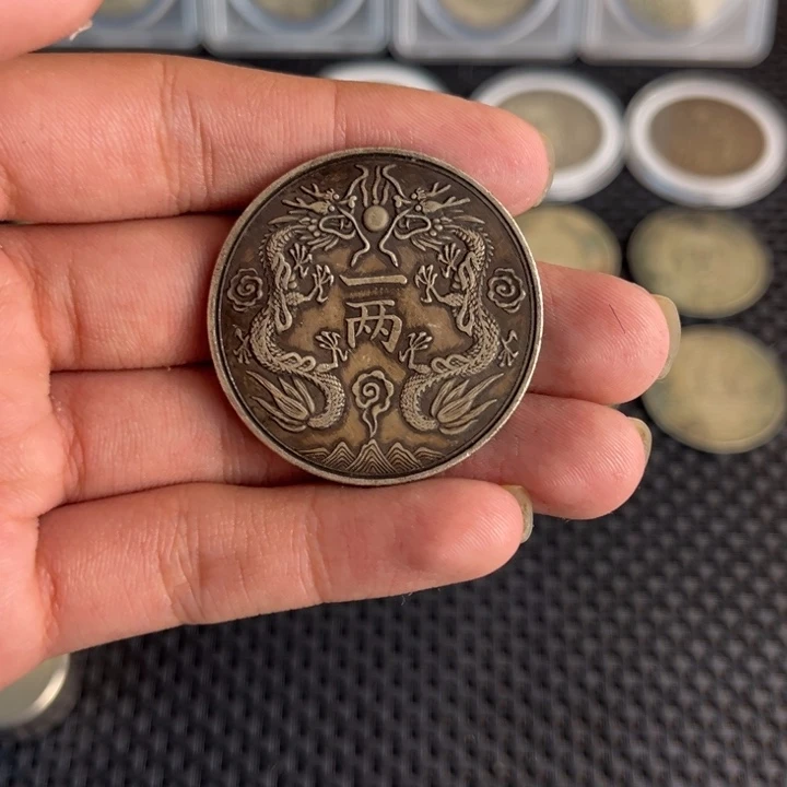 金属大头龙洋船洋工艺品