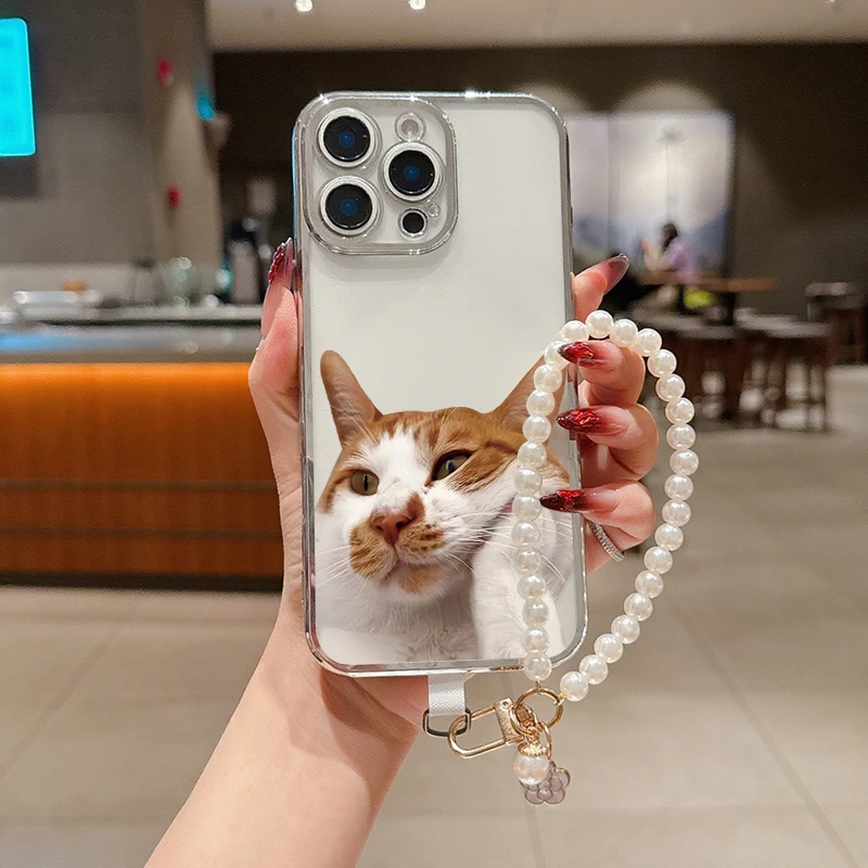 【苹果】哈基米图案适用苹果系列iphone16/15/14手机壳手链全包防摔