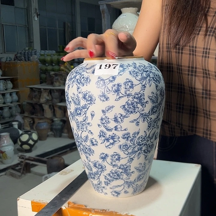 景德镇陶瓷花瓶正品