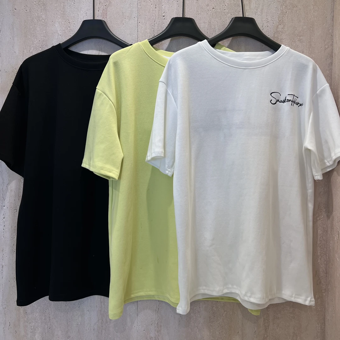 二美 个性字母短袖 686