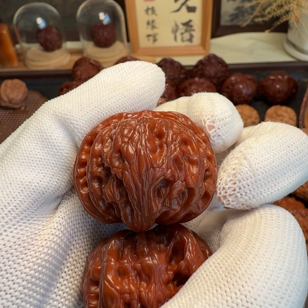 吊坠文玩核桃37全品乾隆磨