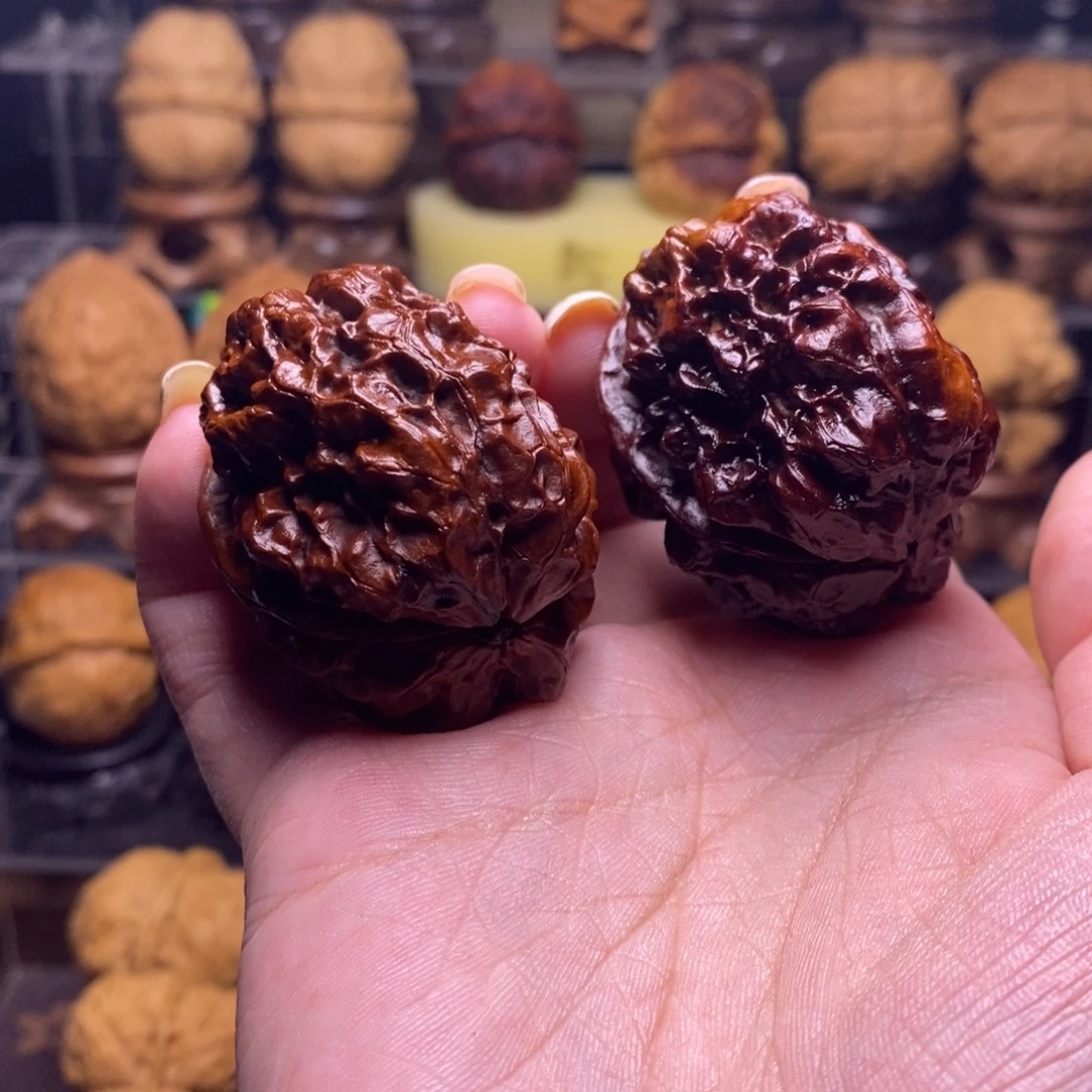 把件文玩核桃Z2上古蛤蟆头41尺