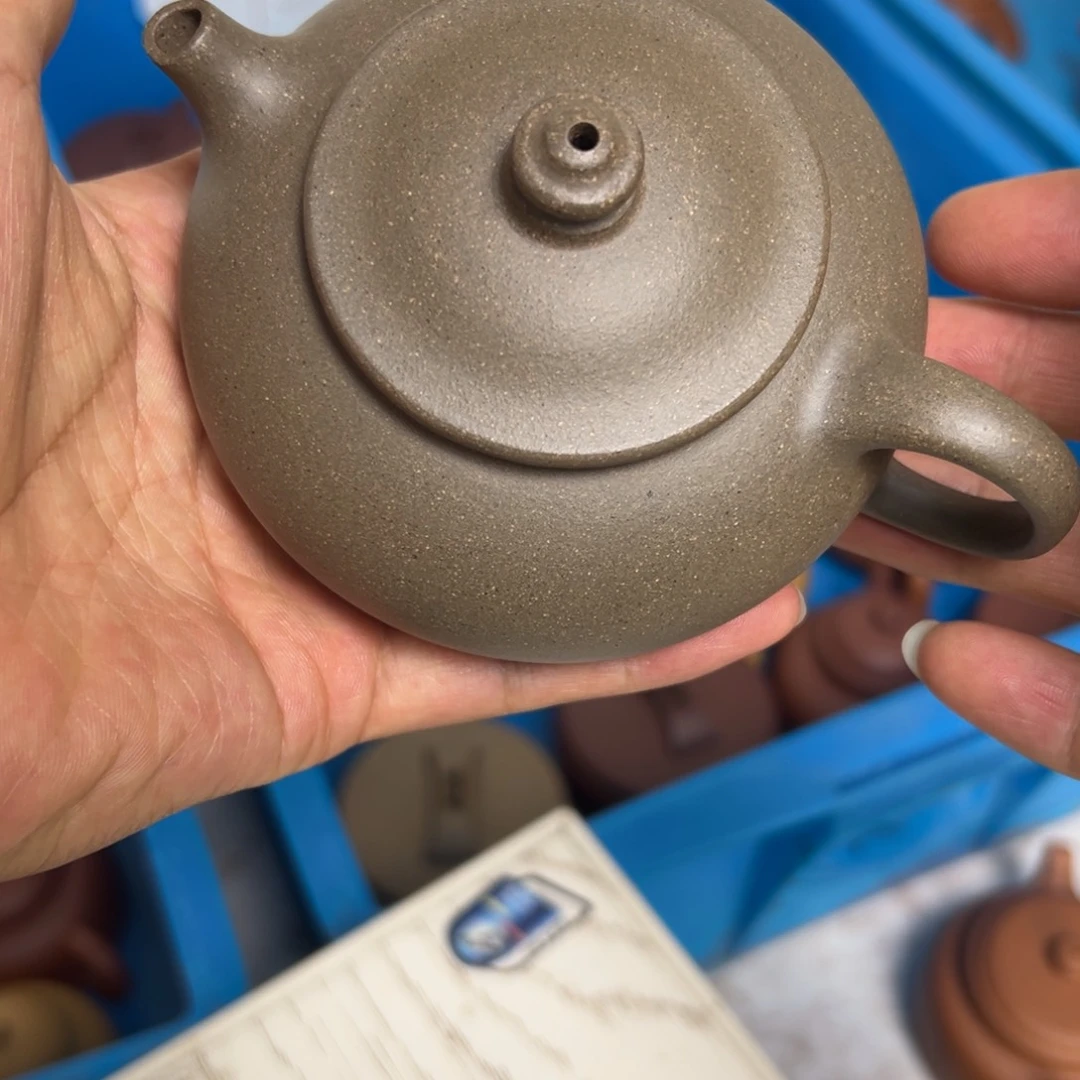 仙***茶壶紫砂寒江微瑕200cccc